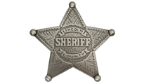 Значка Old West Lincoln County Sheriff Badge